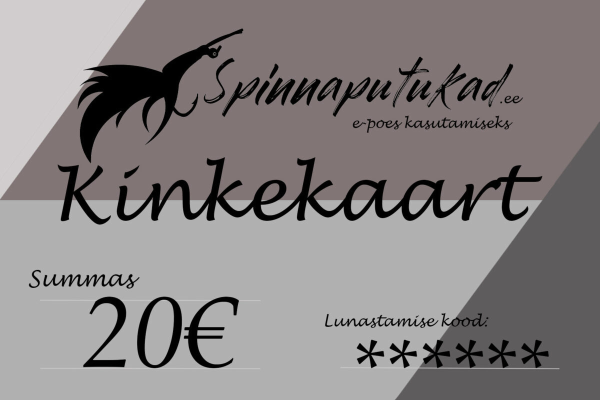 kinkekaart 20