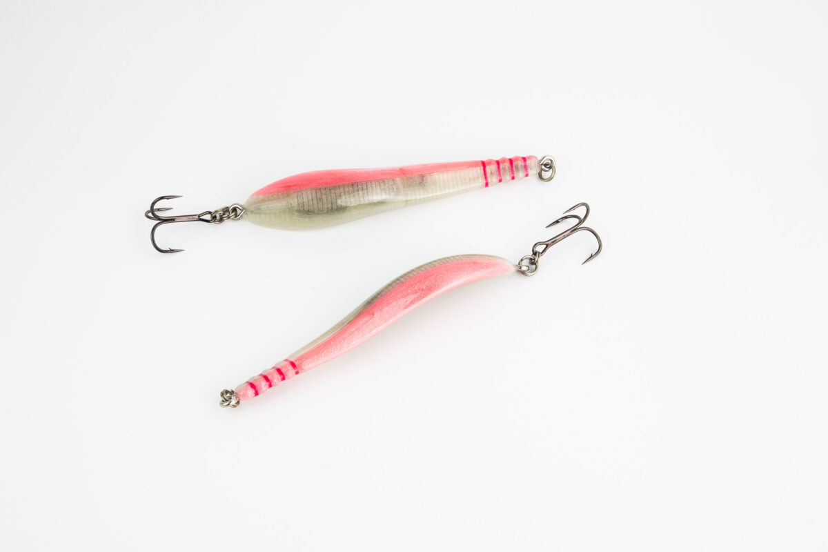 hõbe-roosa sädelev